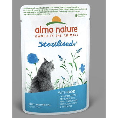 Almo Nature Sterilised treska 70 g