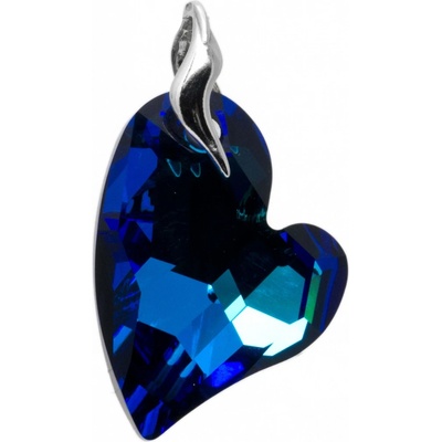 iŠperky Strieborný prívesok srdiečko Swarovski ID|106961