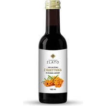 Tvrdošovské Zlato 100% Bio rakytníková šťáva Včetně oleje 185 ml