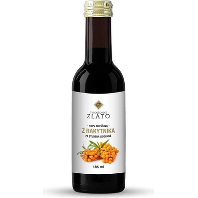 Tvrdošovské Zlato 100% Bio rakytníková šťáva Včetně oleje 185 ml