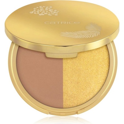 Catrice Wild Escape bronzer a rozjasňovač C01 17,6 g