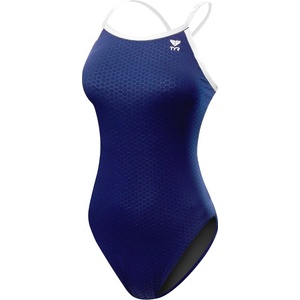 TYR hexa diamondfit navy/white 3xs - uk26