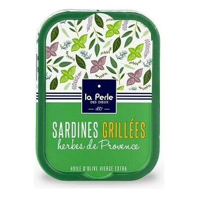 La Perle Grilované Francouzké sardinky s provensálským kořením 115 g