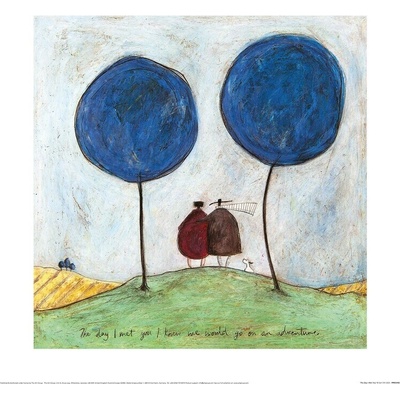 Umelecká tlač Sam Toft - The Day I Met You, 40 × 40 cm