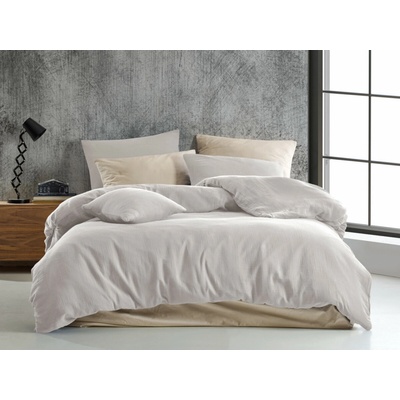 Brotex Mušelínové obliečky krémové 140x220 70x90