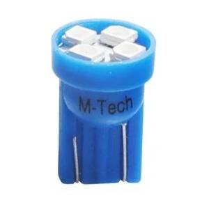 m-tech LED W5W 4xSMD3528 крушка (L017B)