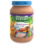 Bebelan млечна каша ябълки и праскови с елда - 190 г
