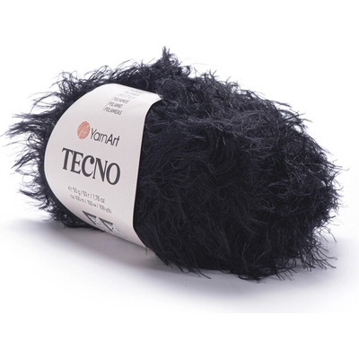 Yarn Art příze Tecno 21 černá