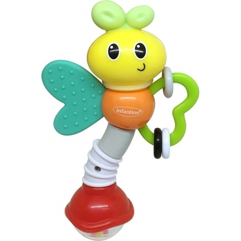 Infantino Бебешка дрънкалка и гризалка Infantino - Буболечка (IN304890)