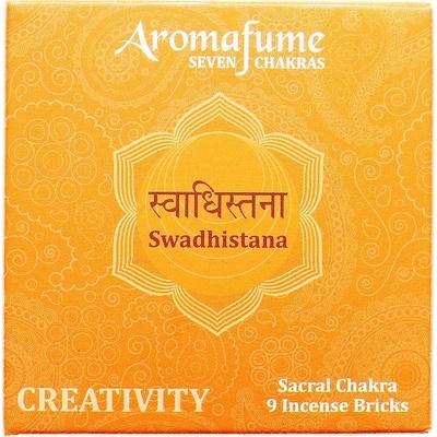 Nefertitis Vonné cihličky Aromafume pro 2. čakru 40 g 9 ks
