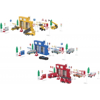 Playtive Racers Požární stanice / Policejní stanice / Staveniště