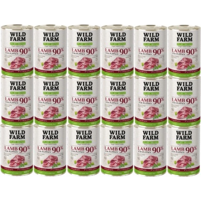 Wild Farm Pure Mono Lamb Puppy 18 x 400 g