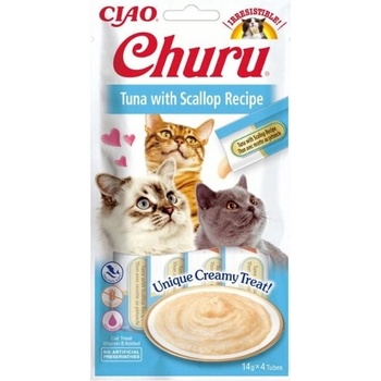Churu Cat Tuna with Scallop 4 x 14 g
