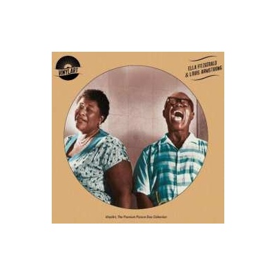 Louis Armstrong: Ella Fitzgerald & Louis Armstrong vinylart LP