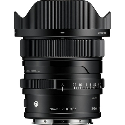 SIGMA 20 mm F2 DG Contemporary I series pre Sigma L - čierny