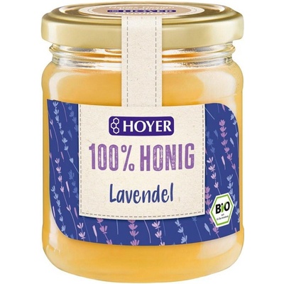 Hoyer Bio levanduľový med 250 g