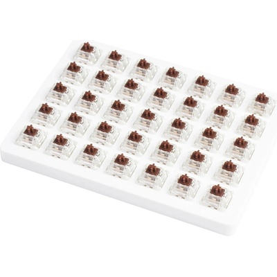Keychron Gateron Cap Brown Switch Set 35 броя Комплект геймърски механични суичове за клавиатура (Z73)