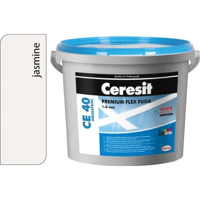 CERESIT CE 40 AQUASTATIC - Flexibilná škárovacia hmota 2 kg jasmín