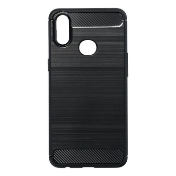 Image 1 of Samsung Силиконов калъф кейс Forcell Carbon за Samsung A10s, черен