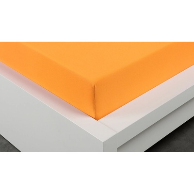 Innova Prostěradlo Jersey světle oranžové Luxus 90-100x200
