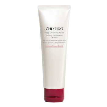 Shiseido Essentials Deep Озаряваща почистваща пяна 125 ml *Тестер