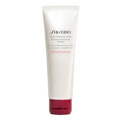 Shiseido Essentials Deep Озаряваща почистваща пяна 125 ml *Тестер