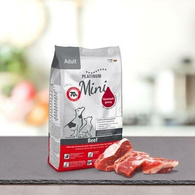 Platinum Mini Adult Beef 3 x 0,9 kg