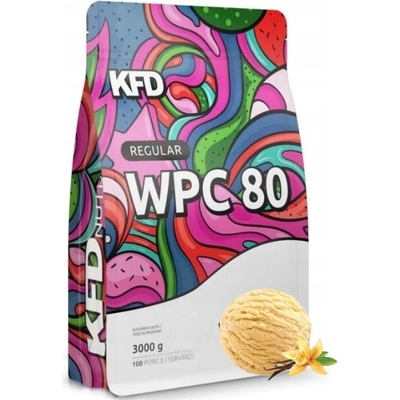 KFD 80% WPC protein 3000 g