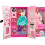 EmonaMall Детска кукла с гардероб EmonaMall - Код W5739 (W5739-200534671-6952005346710)