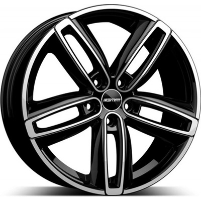 GMP DIVA 7,5x18 5x112 ET50 black diamond