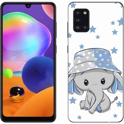 Pouzdro mmCase gelové Samsung Galaxy A31 - modrý slon – Hledejceny.cz