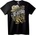 NOONEBRAND Тениска Кралска Калиграфия - 2XL, Black