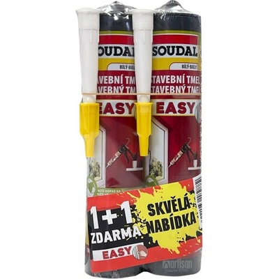 Soudal Easy 2 x 280 ml bílá