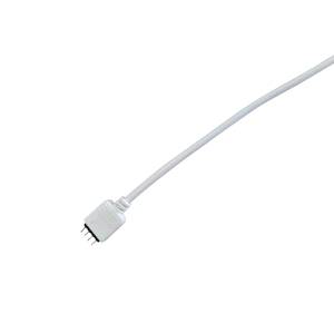 ELMARK Acc20 4pin КОНЕКТОР ЗА rgb ЛЕНТА С БЯЛ КАБЕЛ 200mm (99acc20) - homefinishing