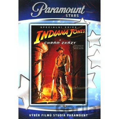 Indiana Jones a chrám zkázy SCE: Paramount Stars, DVD