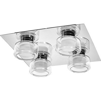 OSRAM - LED таванен осветител за баня ORBIS FLAME 4xLED/5, 5W/230V IP44 хром (P227947)