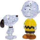HCM Kinzel 3D Crystal puzzle Snoopy a Charlie Brown 77 ks