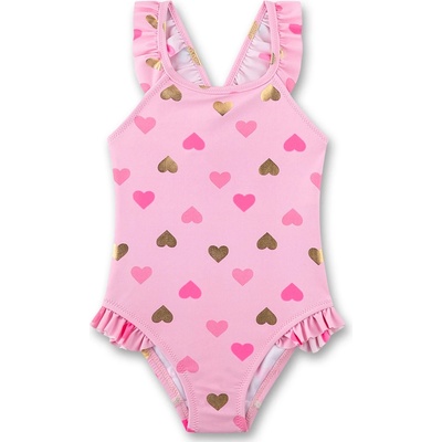 Sanetta Детски бански костюм Sanetta Kid's Swimsuit 430582 Swimsuit - Prism Pink - размер 92 (EU) (750-2592-0111)