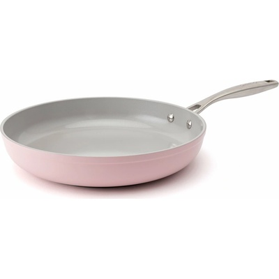 Elmich Nepřilnavá keramická pánev Zen 28 cm - růžová