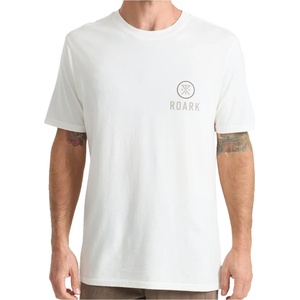 Roark Мъжка тениска Roark Safe Camp XL T-shirt - Off White (216-7598-0214)