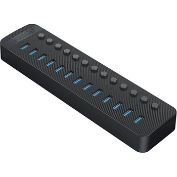 ORICO CT2U3-13AB Type-C HUB 13in1 хъб, 100cm, ЧЕРЕН (CT2U3-13AB)