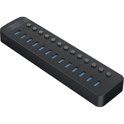 ORICO CT2U3-13AB Type-C HUB 13in1 хъб, 100cm, ЧЕРЕН (CT2U3-13AB)