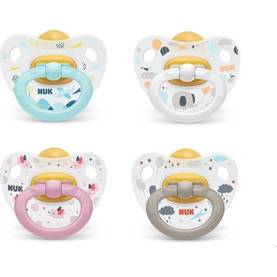 Nuk Happy Kids latex box bílá 1 ks