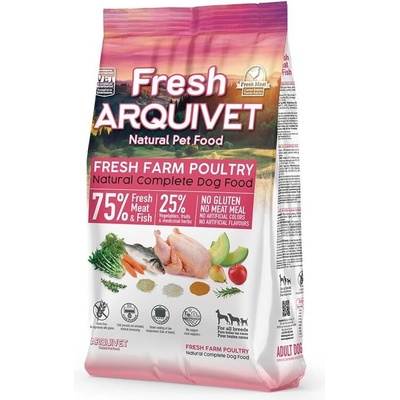 Arquivet ARQUIVET Fresh Chicken and oceanic fish Суха храна за кучета, с пилешко и океанска риба, 2.5 kg