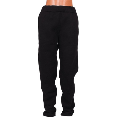 Макси ватиран клин-панталон в черно