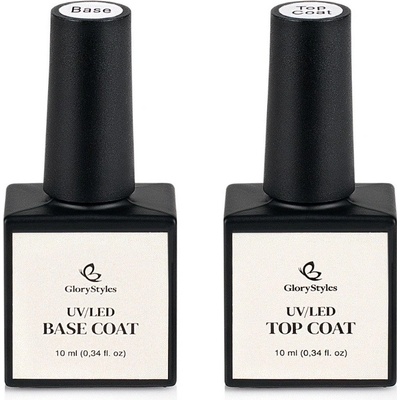 GloryStyles Sada base coat + top coat 20 ml