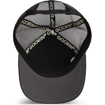 Goorin Bros шапка с козирка от памук Dead Skull Trucker (101.2995)