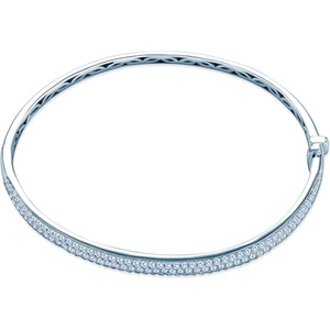 SAVICKI Гривна Bangle, бяло злато 585, бял диамант - savicki - 17 359,95 лв