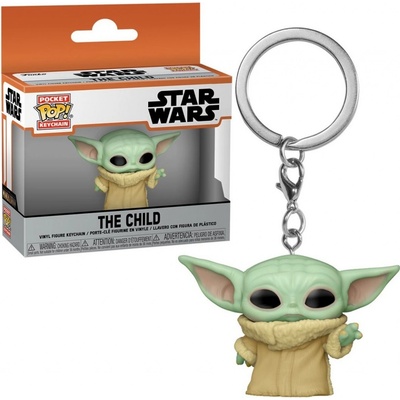 Prívesok na kľúče Star Wars The Mandalorian The Child with Cup Funko