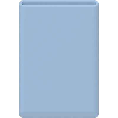 AlzaGuard Premium Silicone Wallet Compatible with Magsafe pastelově modrá AGD-MWS01L